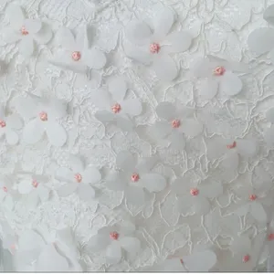 David's Bridal 3D Floral V Neck Dress thumbnail 9