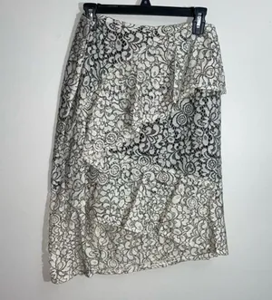 ruffle Midi Skirt Size 6 thumbnail 3