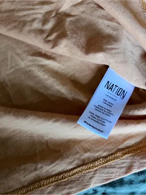 NATION LTD Marigold Pima Cotton Puff Sleeve Top Large thumbnail 6