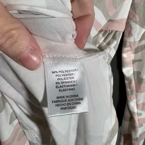 Modlusive NWT Pink Camouflage Long Sleeve Babydoll Top - 2X - Women's Plus Size thumbnail 6