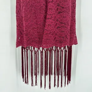 Lush Clothing NwT cocktail Lace‎ & Fringe Dress Small wedding party flapper costume thumbnail 15