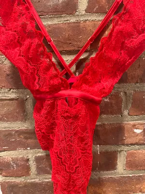 NWOT Victorias Secret Lace Teddy thumbnail 2