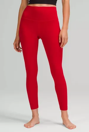 Lululemon Red Align Leggings thumbnail 1