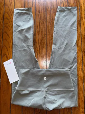 Lululemon Wunder Train High Rise 23” Grey Sage Size 6 NWT thumbnail 1