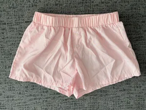 Brandy Melville Pink And White Striped Shorts thumbnail 1