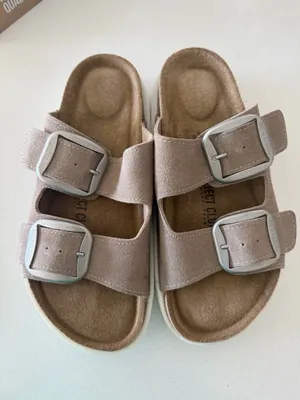 Project Cloud/Birkenstock Chunky platform Tan Size 6.5 thumbnail 4