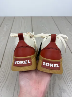 Sorel Women's Out N About IV Low Women's Waterproof Sneaker US7 Honey White $100 thumbnail 6