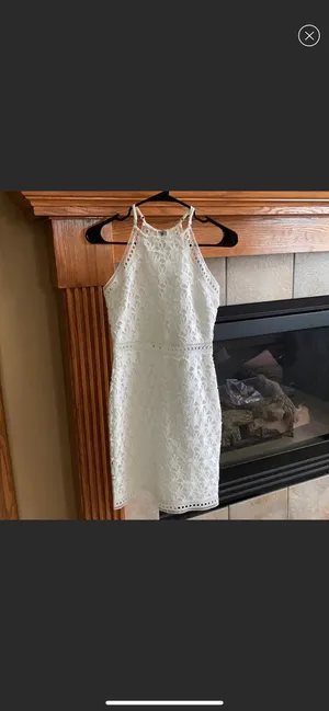 Lulus White  Lace Dress thumbnail 6