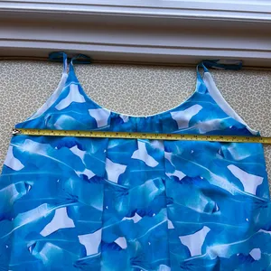 Palms Away Maxi Sundress Blue Size M thumbnail 6