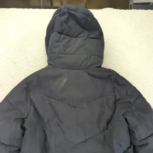 Abercrombie Fitch Ultra Black Puffer‎ Jacket Hooded Wind Water Resistant Small thumbnail 11