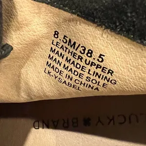 Lucky Brand Women's Ysabel Wedge Boots Size 8.5 olive green Suede Laced Boho thumbnail 9