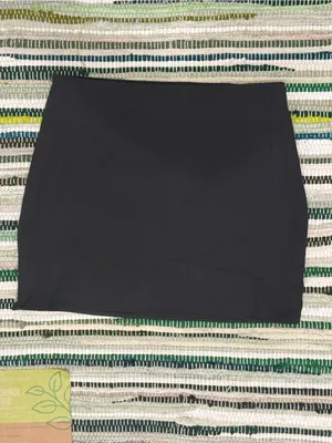 Black Rhinestone Studded Mini Skirt Size 6 thumbnail 4