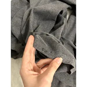 Lululemon Heathered Black Swiftly Tech 1/2 Zip Long Sleeve Fitted Top 12 thumbnail 7
