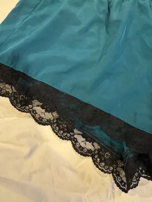 Satin shorts Blue Size L thumbnail 2