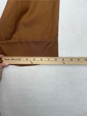 Sézane Paris Wide Leg Pants Brown Camel Size 38 US 6 Lyocell Blend Cuffed Hem⁠ thumbnail 10