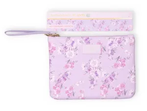LoveShackFancy x Yoobi Happy Thoughts Floral Accessory Pouch Wristlet NWT thumbnail 1