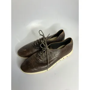 Cole‎ Haan zerogrand brown leather wingtip Oxford shoes women's size 10 casual thumbnail 4