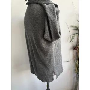 Theory Karenia‎ L Cashmere Sweater Womens Small Charcoal Grey Crew Neck I0718706 thumbnail 4