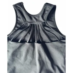Bombshell Sportswear Strappy Back Crop Tank Top Black Women's Size Medium thumbnail 5