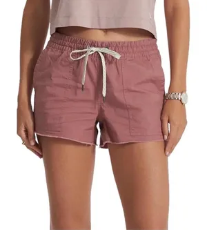 Vuori Mauve Vintage Ripstop Shorts Womens Pull On Elastic Waist thumbnail 1