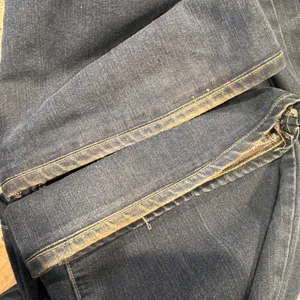 Paige Canyon Flare‎ Jeans Dark Wash Denim Size 30 Low Rise Boho Made in USA thumbnail 6