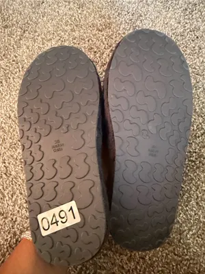 NWOT Skims Spa Terry logo slippers gunmetal size 38 thumbnail 5