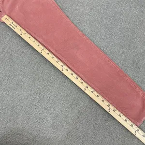 We The Free Free People Raw Hem Corduroy Ankle Skinny Pants‎ Dusty Rose Pink 27 thumbnail 12