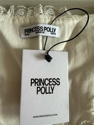 Princess Polly Silvanna Top White Size 12 NWT IN PACKAGE thumbnail 8