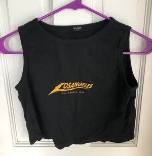Brandy Melville Los Angeles Cropped Tank thumbnail 2