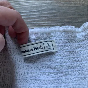 Abercrombie & Fitch White Eyelet Mini Dress S thumbnail 6