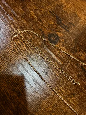 Playboy Gold Logo Letter Nameplate Masthead Necklace y2k 2000s thumbnail 7
