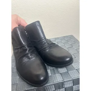 Naturalizer Boots Women's Size 7 Black Booties Autumn Preppy Casual Heeled Shoes thumbnail 7