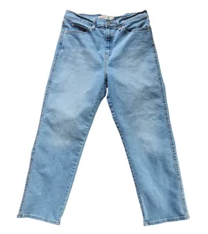 Levi Strauss Signature Vintage High‎ Rise Straight Jeans Blue Womens Size 10 W30 thumbnail 1