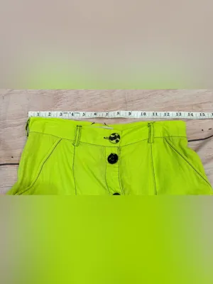 UO Lindsey Slit Button-Front Utility Skirt Urban Outfitters Woman’s Size Small thumbnail 6
