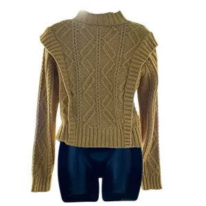 Central Park West Savannah Cardigan in Yellow, Size S thumbnail 5
