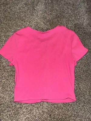 Garage ribbed crop top thumbnail 2