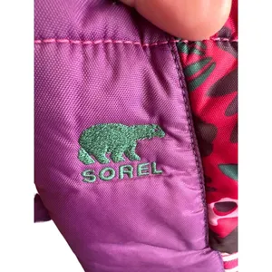 Sorel Womens Red Pink Floral Winter Rain Boots Size 4 SKU8111 thumbnail 6