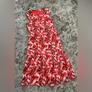 Nine West Womens maxi dress LIKE NEW🧡💙🤍 thumbnail 11