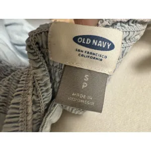 Old Navy Size S Denim Chambray Fit & Flare ‎ Mini Sun Dress Blue thumbnail 4