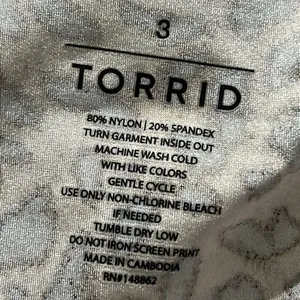 TORRID size 3 full length signature waist liquid mid rise leggings animal print thumbnail 5