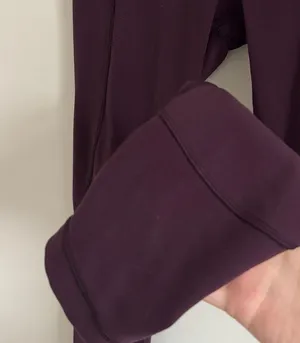 Lululemon In Movement 7/8 Tight Size 4 Leggings Everlux 25” purple high rise thumbnail 5