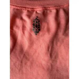 Free People Movement Tempo Ruched UV Protection Tee Orange Women's Size Small thumbnail 9