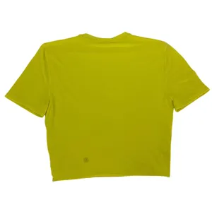 Lululemon Wundermost Ultra-Soft Nulu Cropped T-Shirt Daisy Glow XS thumbnail 6