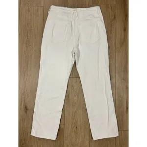 Good American Good Vintage White High Rise Straight Leg‎ Zipper Jeans 10/30 thumbnail 7