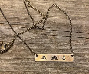 ‼️Pura Vida Stamped Bar Necklace‼️ thumbnail 2