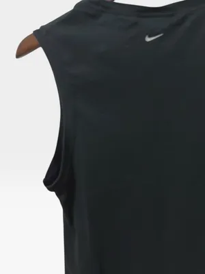 Nike | NWOT Black 'Swim Champ' Sleeveless Crop Muscle Tank Top (size S) thumbnail 6
