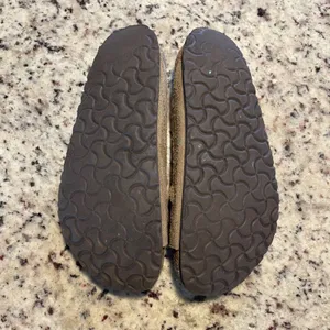 Birkenstock Arizona Sandals Women 39 Taupe Suede Boho Comfort Slide Made Germany thumbnail 7
