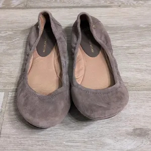 ANTONIO MELANI Brown Leather Prima Ballet Flats thumbnail 2