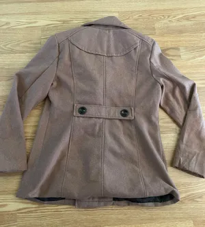 Brown Pea Coat thumbnail 2