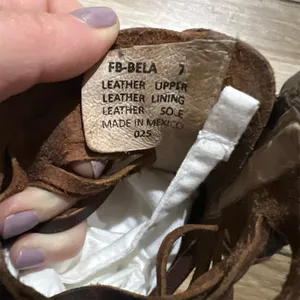 FREEBIRD by Steven Booties Womens Size 7 Brown Woven Open Toe Block Heel thumbnail 8